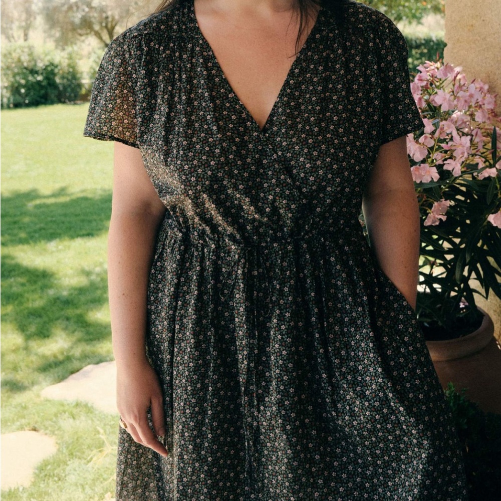 Christy Dawn “Dawn dress” in Night strawberry 🍓